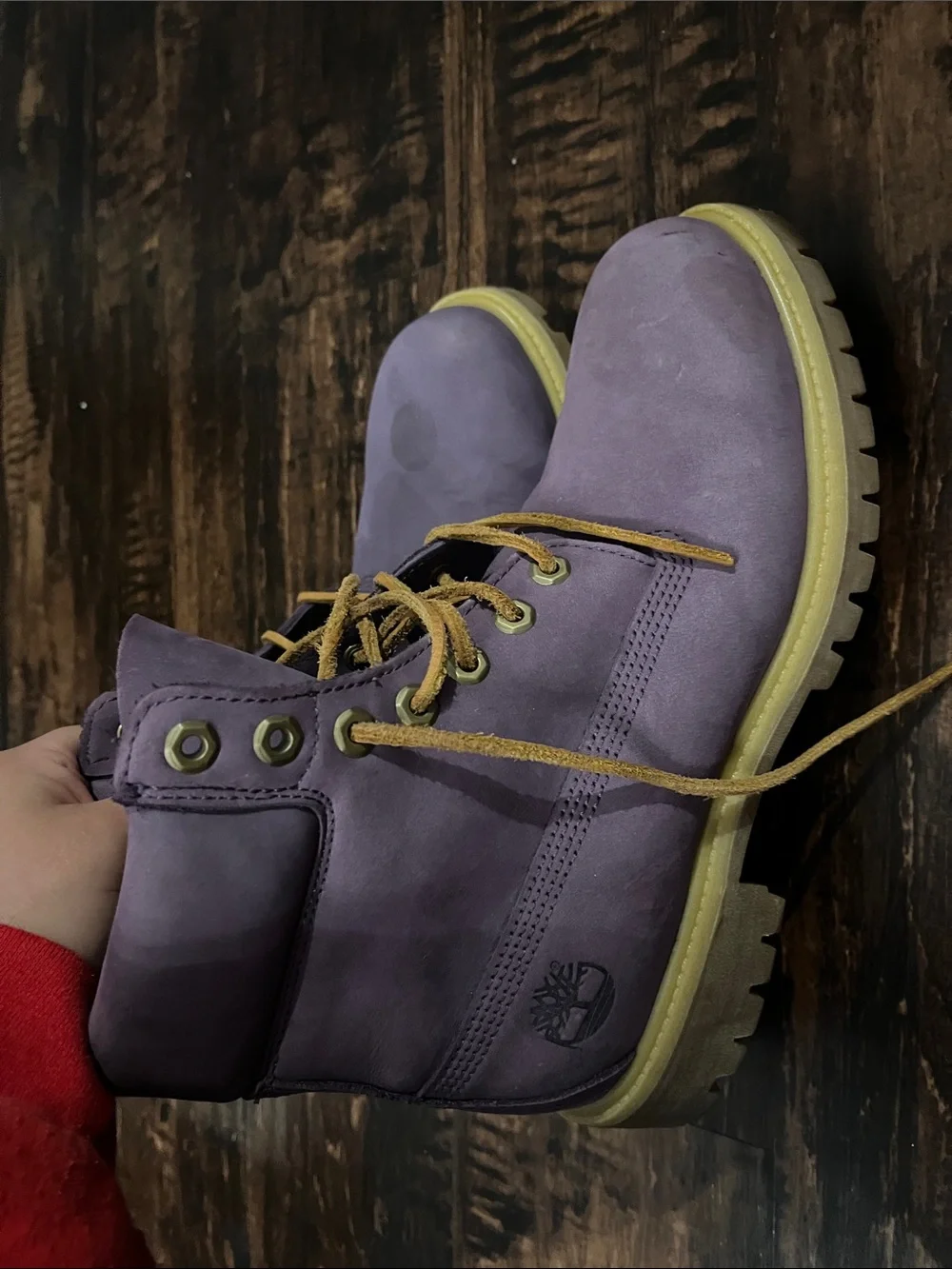 Purple timberlands